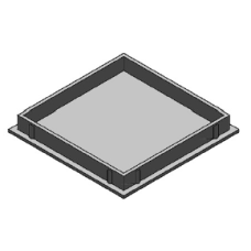 TAMPA 40X40 NYLON PRETO 609 PRETO